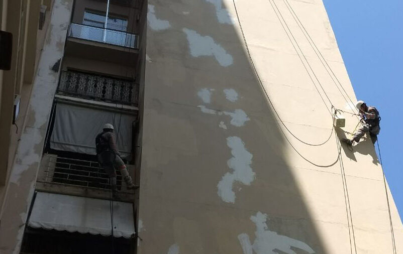 restauração de fachadas